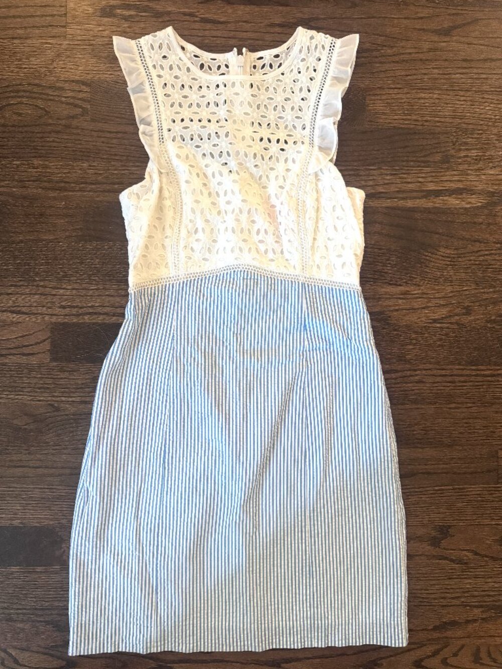 Lilly Pulitzer Maya Shift Seersucker Dress Size 2